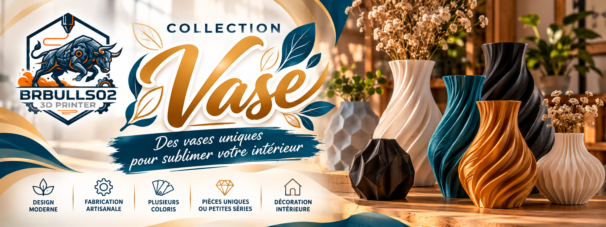 Série Vases